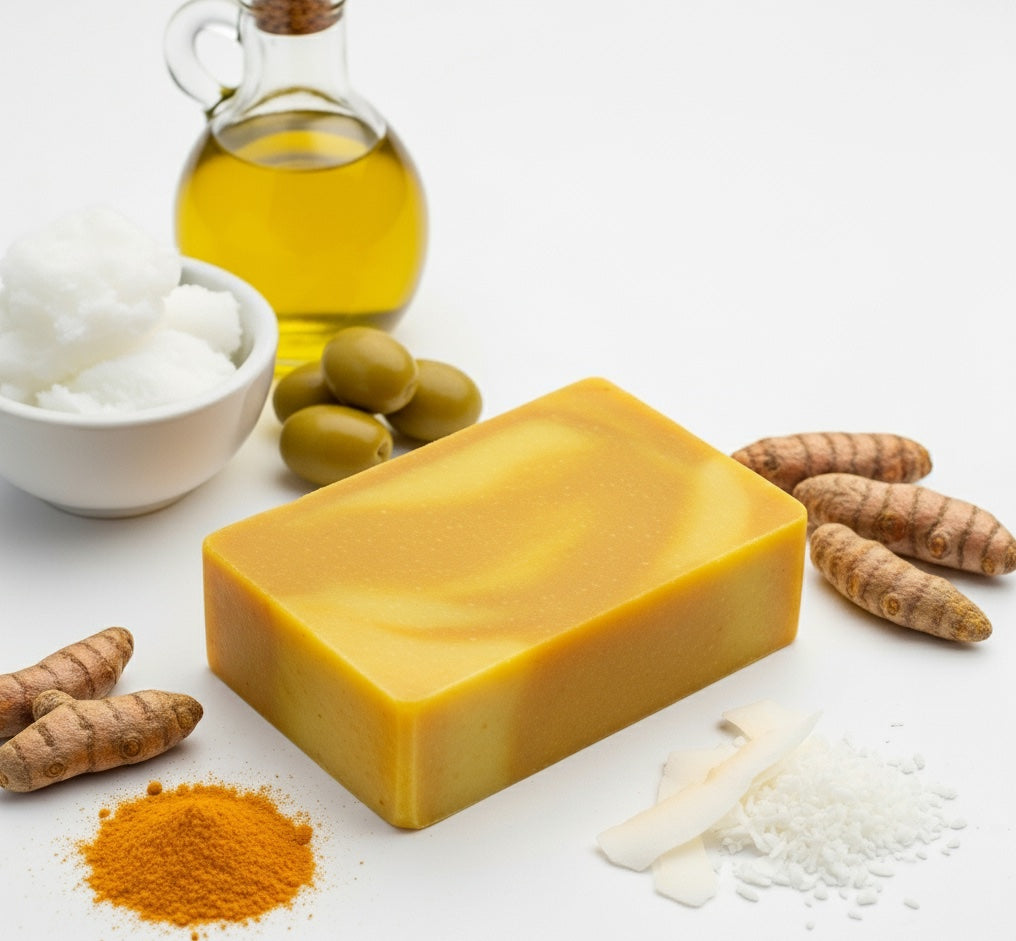 Organic Turmeric Handmade Soap