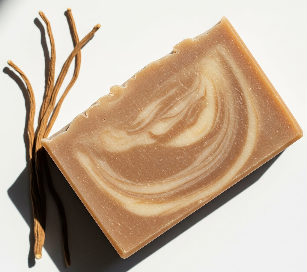 Organic Vetiver Root Handmade Soap